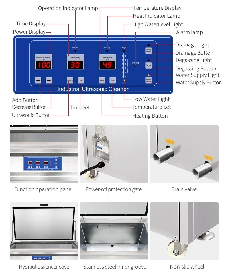 product-800-962 Industrial Washing Machine Ultrasonic Cleaner