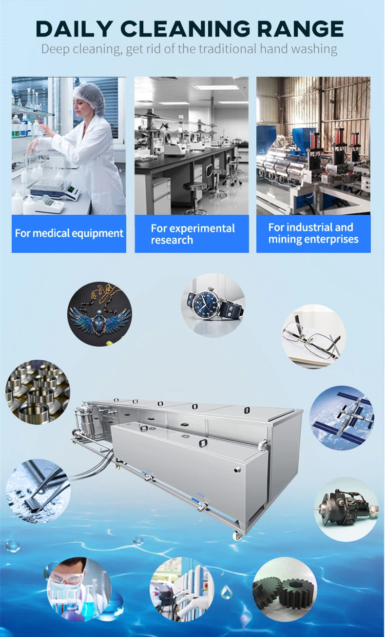 Multi Slot Ultrasonic Cleaning Tank